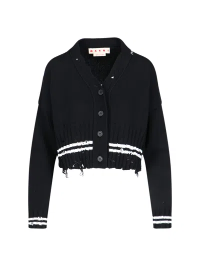 MARNI V-NECK CARDIGAN