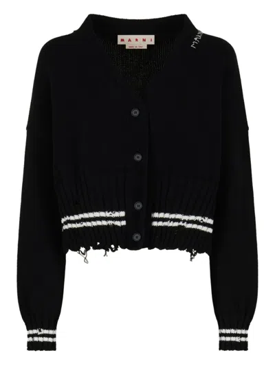 MARNI V-NECK CARDIGAN