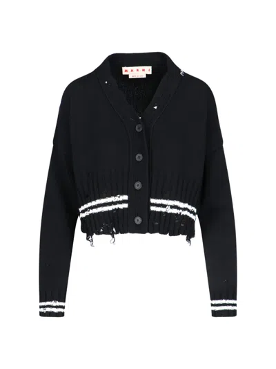 MARNI V-NECK CARDIGAN