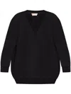 MARNI V-NECK SWEATER DRESS