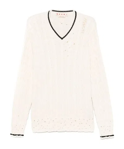 MARNI CABLE-KNIT SWEATER