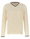 Marni 'v' Neckline Sweater In Multi