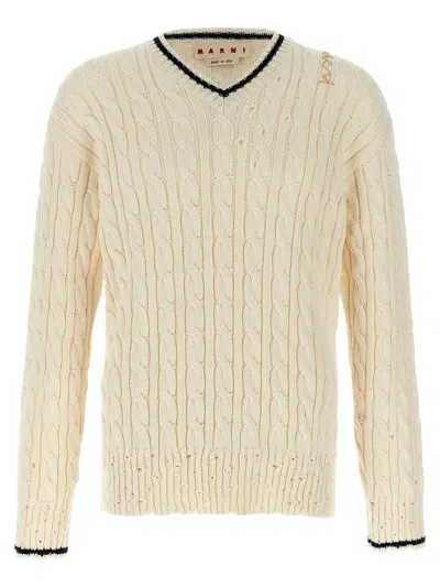 MARNI MARNI 'V' NECKLINE SWEATER