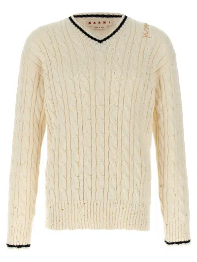 MARNI MARNI 'V' NECKLINE SWEATER