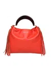 MARNI VENICE SMALL BAG WITH LEATHER FRINGES