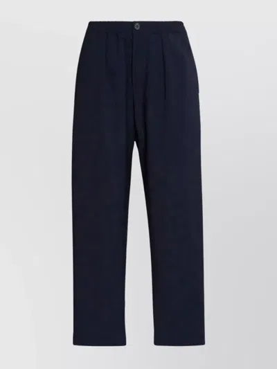 MARNI VERSATILE PLEATED TROUSERS BUTTON DETAIL