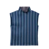 Marni Vertical Stripe Technical Knit Turtleneck Sweater Blue In Blue