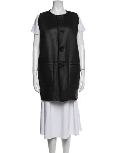Pre-owned Marni Vest In Black