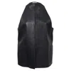 Marni Vest In Black Leather In Black