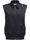 Marni Vest With Zip In Black