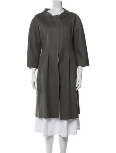 Pre-owned Marni Vintage 2000's Coat In Gray