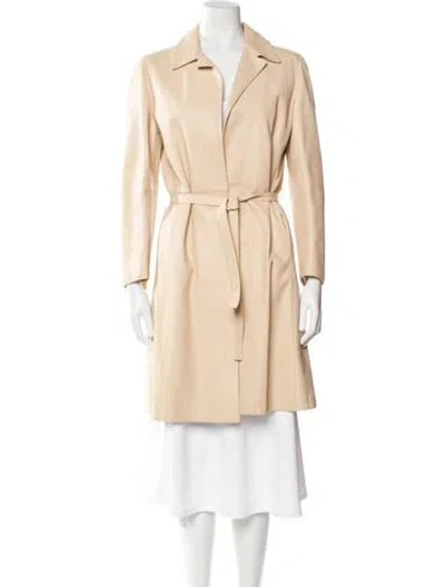 Pre-owned Marni Vintage Late 1990's - Early 2000's Trench Coat In Neutral
