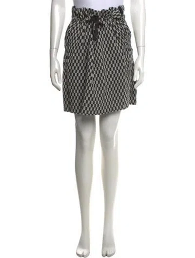 Pre-owned Marni Vintage Mini Skirt In Grey
