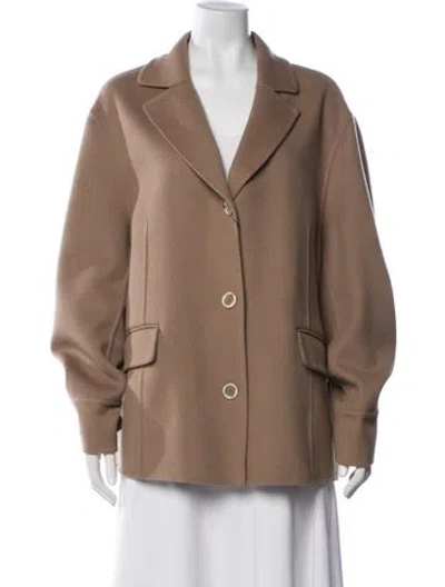 Pre-owned Marni Virgin Wool Blazer In Brown