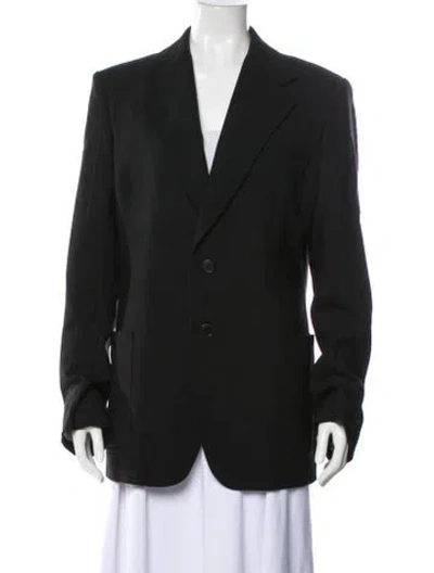 Pre-owned Marni Virgin Wool Blazer In Gray