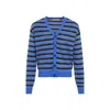 Marni Striped Wool And Mohair Cardigan