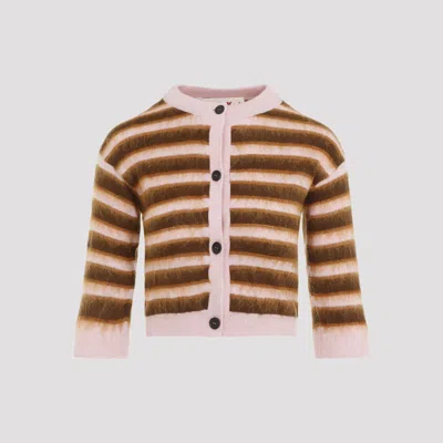 Marni Cardigan With Stripe Pattern In Multi
