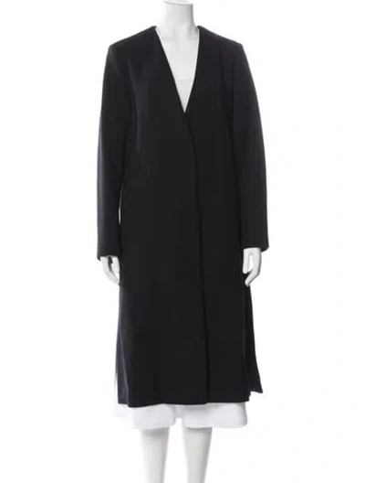 Pre-owned Marni Virgin Wool Coat In Black