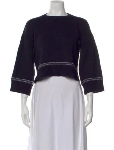 Pre-owned Marni Virgin Wool Crew Neck Sweater In Multi
