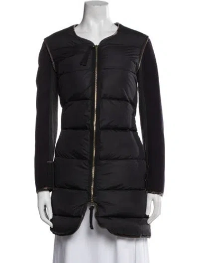 Pre-owned Marni Virgin Wool Down Coat In Blue