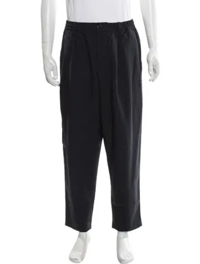 Pre-owned Marni Virgin Wool Dress Pants In Blue