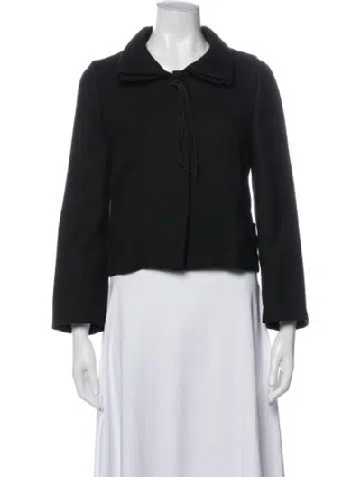 Pre-owned Marni Virgin Wool Jacket In Black