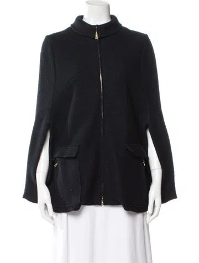 Pre-owned Marni Virgin Wool Jacket In Blue