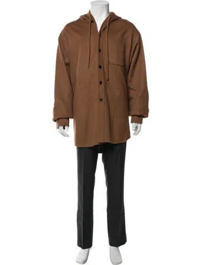 Pre-owned Marni Virgin Wool Jacket In Brown