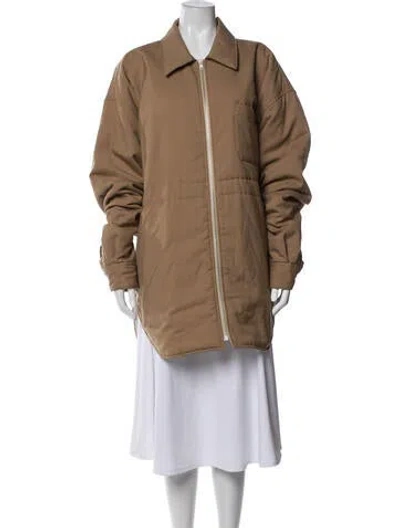 Pre-owned Marni Virgin Wool Jacket In Brown