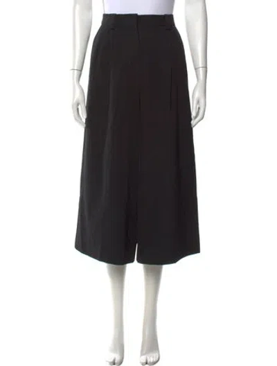 Pre-owned Marni Virgin Wool Knee-length Shorts In Black