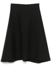 Marni A-line Midi Skirt In Black