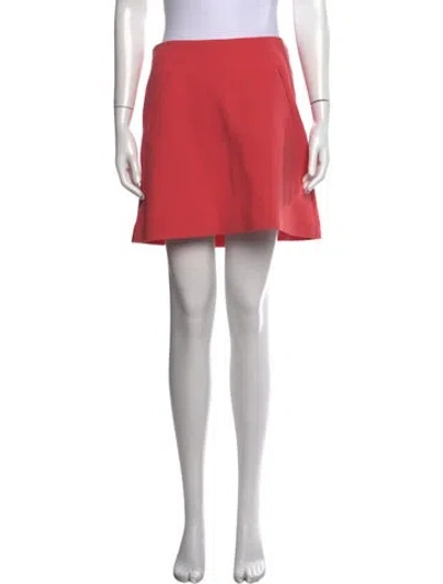 Pre-owned Marni Virgin Wool Mini Skirt In Pink