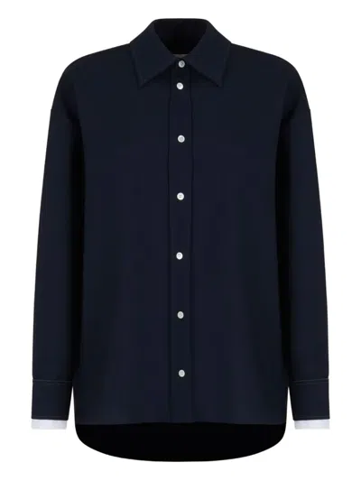 Marni Virgin-wool Shirt In Black