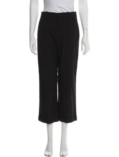 Pre-owned Marni Virgin Wool Straight Leg Pants In Multi