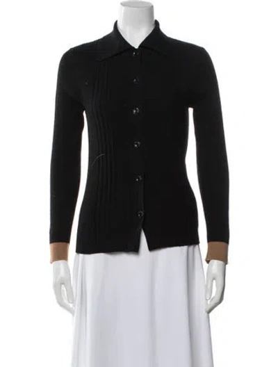 Pre-owned Marni Virgin Wool Sweater In Black