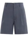 Marni Virgin-wool Tailored Shorts In Grey