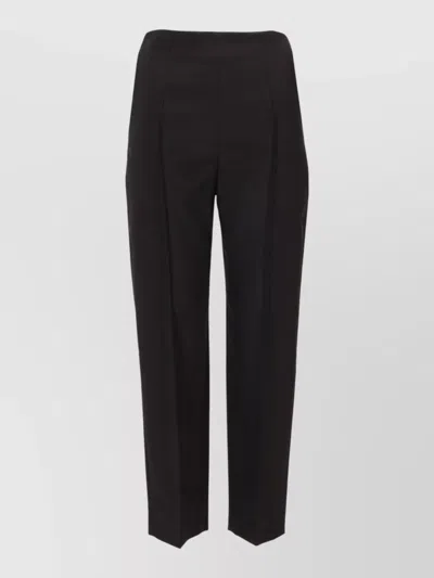 Marni Virgin Wool Tailored Trousers In Black