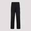 Marni Virgin Wool Trousers In Blublack