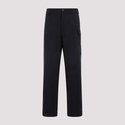 Marni Virgin Wool Trousers In Blue