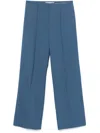 Marni Virgin Wool Trousers In Blue