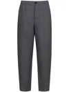 Marni Virgin-wool Trousers In Grey