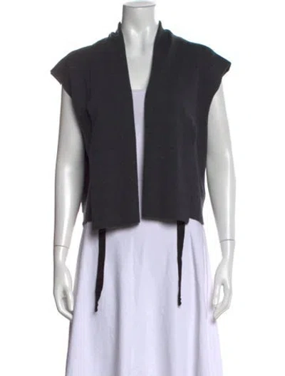 Pre-owned Marni Virgin Wool V-neck Sweater In Gray