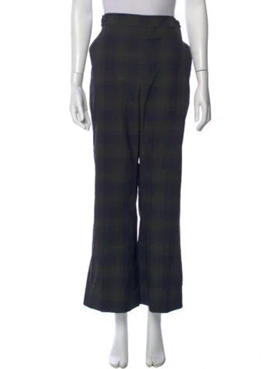 Pre-owned Marni Virgin Wool Wide Leg Pants W/ Tags In Blue