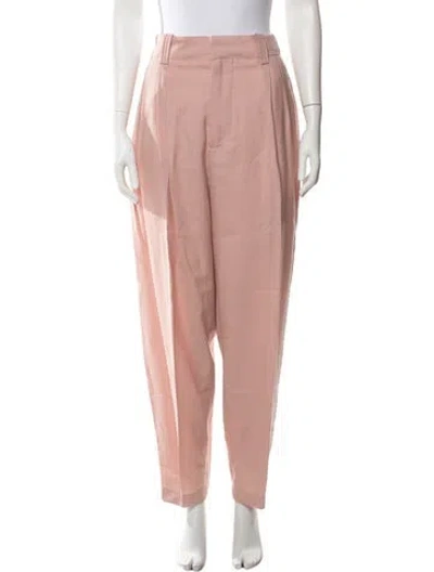Pre-owned Marni Virgin Wool Wide Leg Pants W/ Tags In Pink
