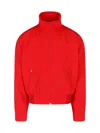 Marni Zip-up Jacket In Virgin Wool In Red
