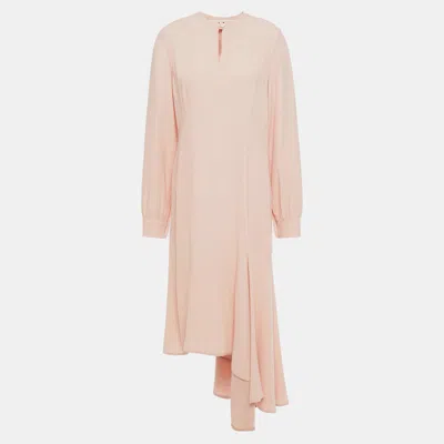 Pre-owned Marni Viscose Knee Length Dress 46 In Pink