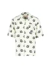 Marni Casual Shirt With Graphic Print And Chest Pocket
