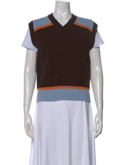 Pre-owned Marni V-neck Sweater