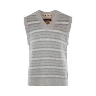 Pre-owned Marni V-neck Sweater 'grey' | Men's Size 48