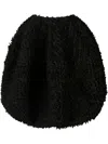 Marni Voluminous Balloon Midi Skirt In Black